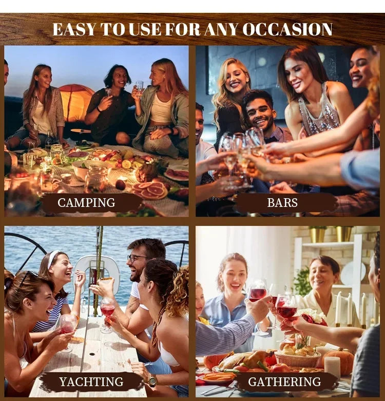 Mini Cocktail Smoker Set - Ger drinken mer aromer med 5 olika smaker