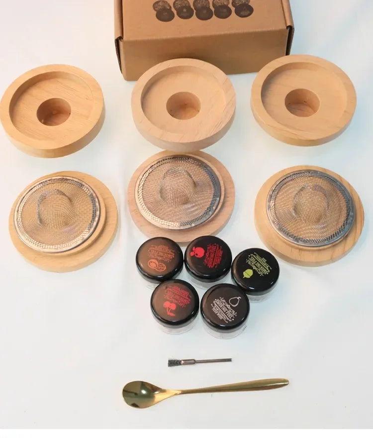 Mini Cocktail Smoker Set - Ger drinken mer aromer med 5 olika smaker