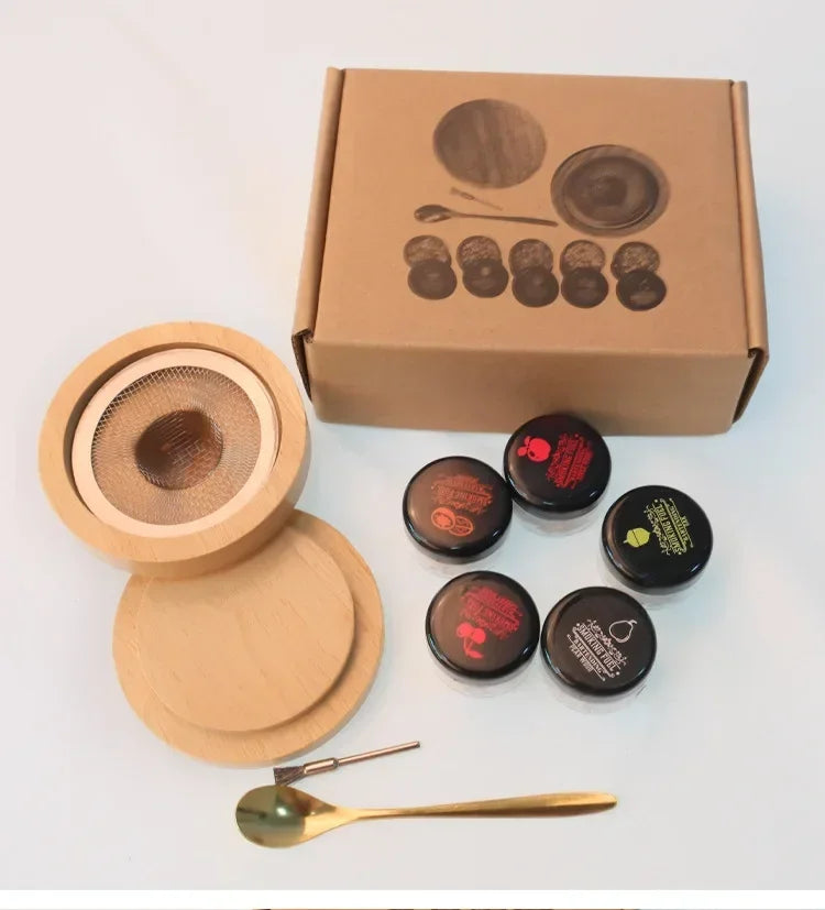 Mini Cocktail Smoker Set - Ger drinken mer aromer med 5 olika smaker