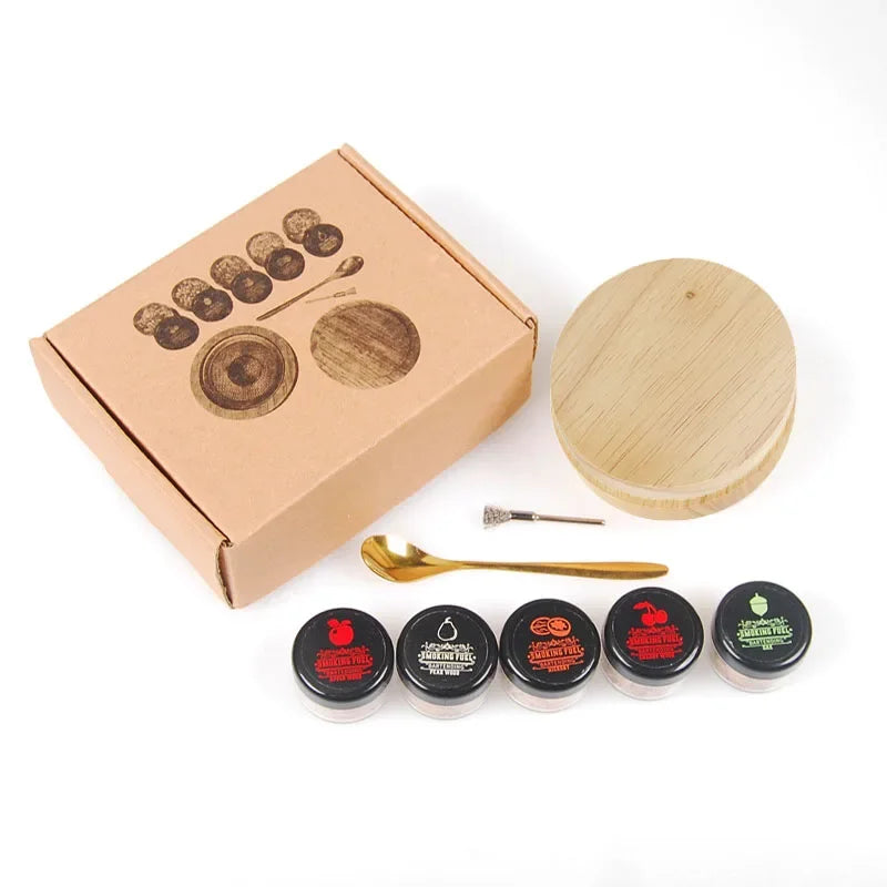 Mini Cocktail Smoker Set - Ger drinken mer aromer med 5 olika smaker